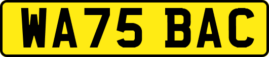 WA75BAC