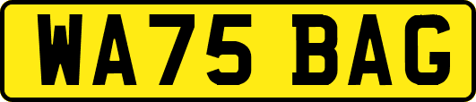 WA75BAG