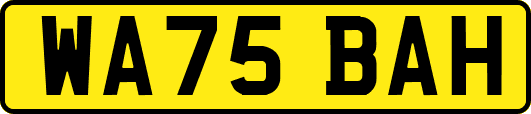 WA75BAH