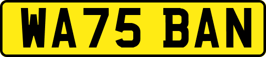 WA75BAN