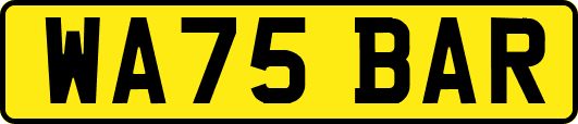 WA75BAR