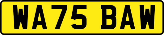 WA75BAW