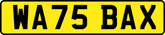 WA75BAX