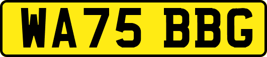 WA75BBG