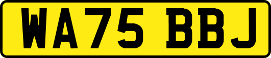 WA75BBJ