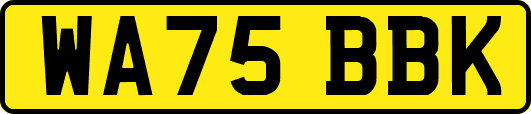 WA75BBK