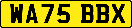WA75BBX