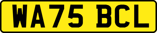 WA75BCL
