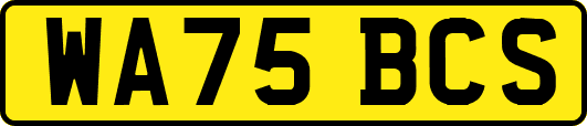 WA75BCS