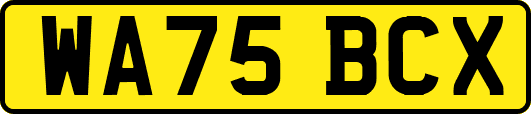 WA75BCX