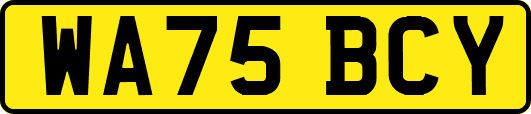 WA75BCY