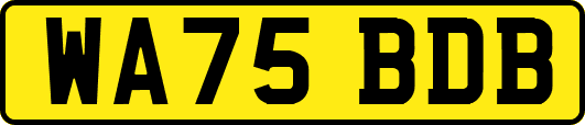 WA75BDB