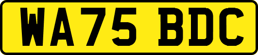 WA75BDC