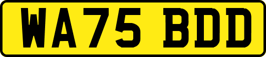WA75BDD