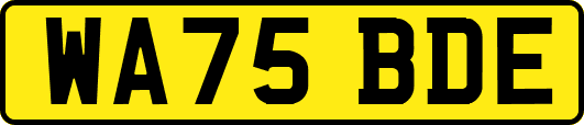 WA75BDE