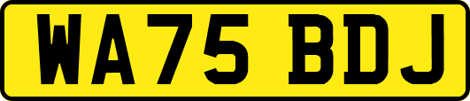 WA75BDJ