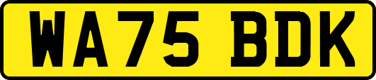 WA75BDK