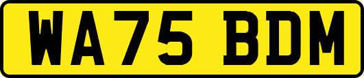 WA75BDM