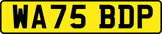 WA75BDP