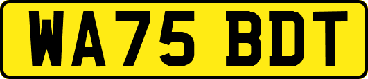 WA75BDT
