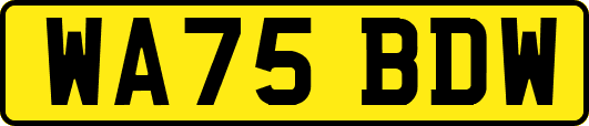 WA75BDW