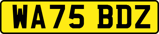 WA75BDZ
