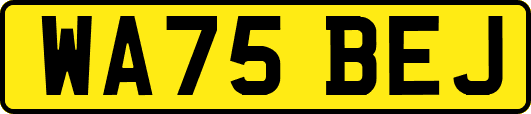 WA75BEJ