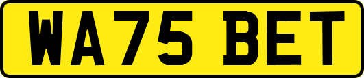 WA75BET