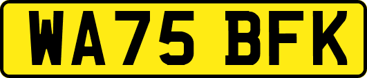WA75BFK