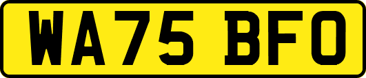 WA75BFO