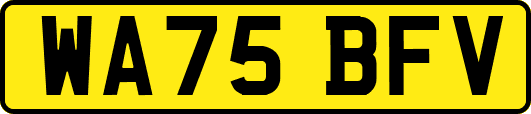 WA75BFV