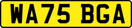WA75BGA