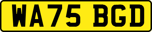 WA75BGD