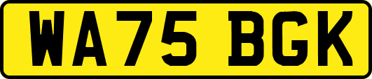 WA75BGK