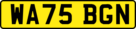 WA75BGN