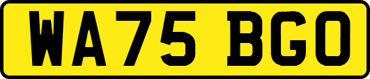 WA75BGO