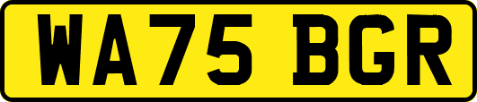 WA75BGR