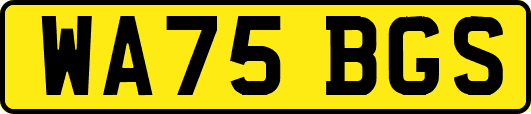 WA75BGS