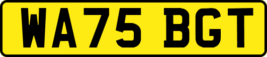 WA75BGT