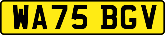 WA75BGV