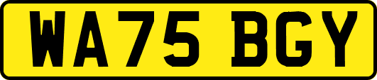 WA75BGY