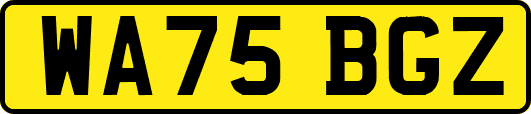 WA75BGZ