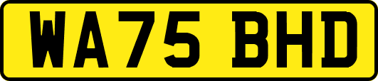 WA75BHD