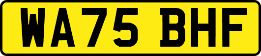 WA75BHF