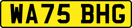 WA75BHG