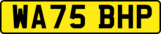 WA75BHP