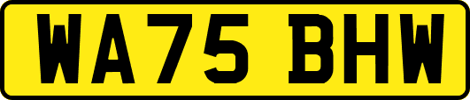 WA75BHW