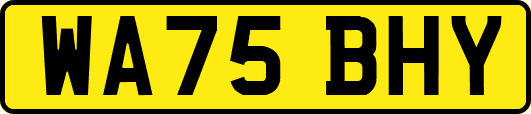 WA75BHY