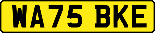 WA75BKE
