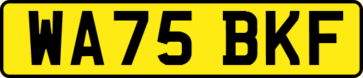 WA75BKF